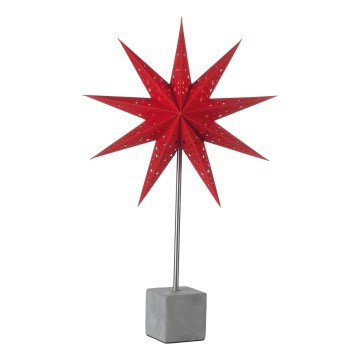 Markslöjd 702223 - Juledekoration HARD 1xE14/25W/230V rød