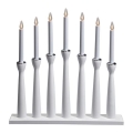 Markslöjd 702232 - Julelysestage MASESKÄR 7xE10/3W/230V hvid