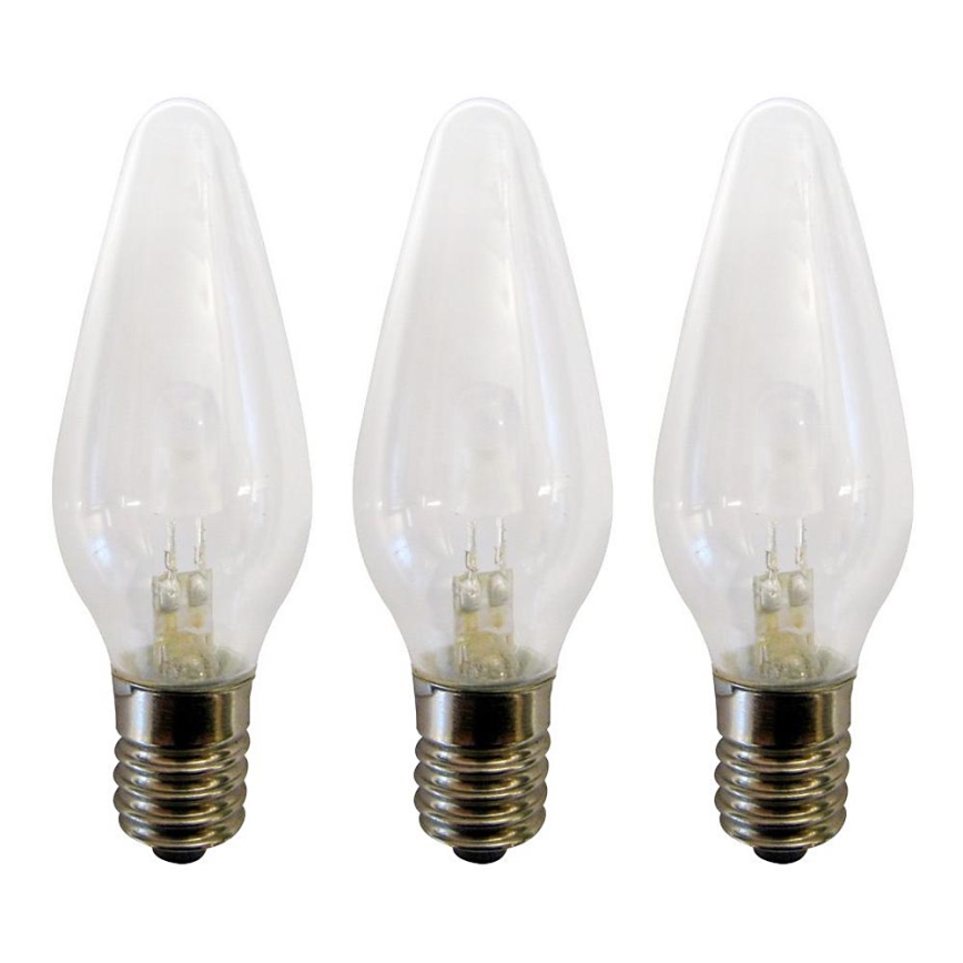 Markslöjd 702324 - SÆT 3x Robust Julepære RESERVLAMPA E10/3W/34V
