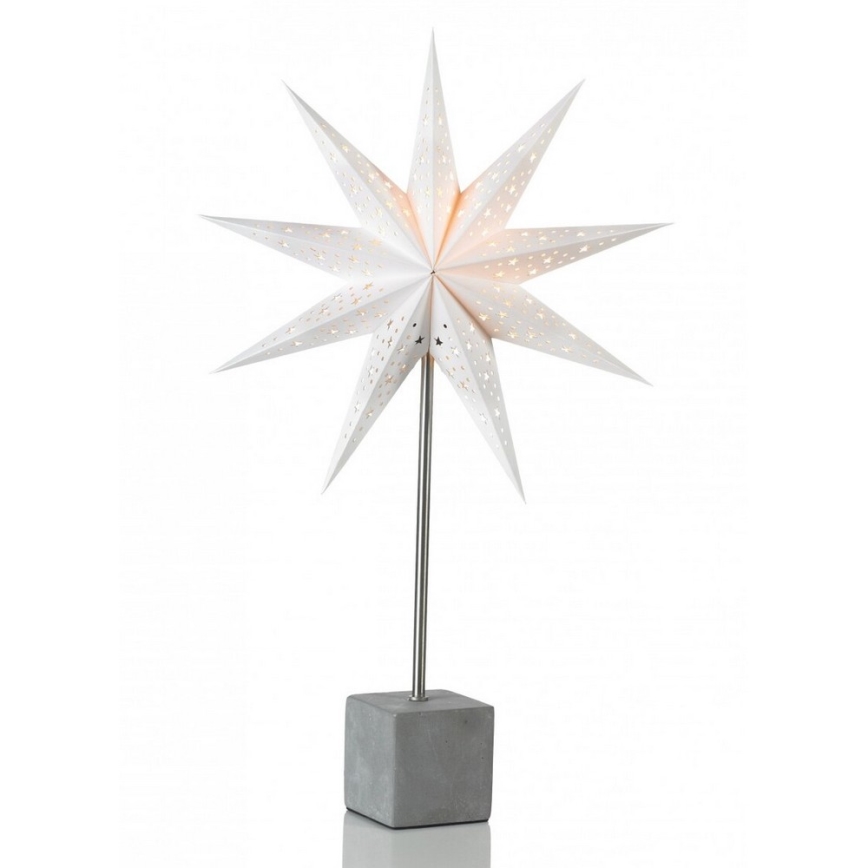 Markslöjd 702469 - Juledekoration HARD 1xE14/25W/230V hvid