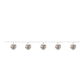 Markslöjd 703174 - LED julekæde MILLA 10xLED/3xAA 2,1m varm hvid
