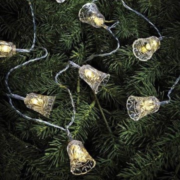 Markslöjd 703237 - LED-julelyskæde BELL 10xLED 2,1m