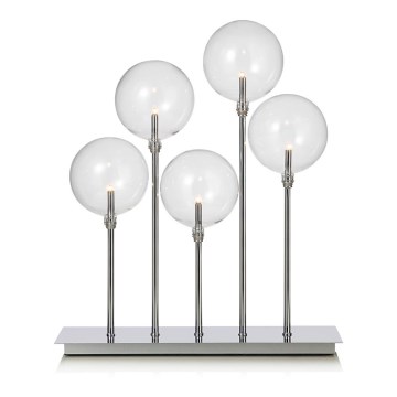 Markslöjd 703519 - Julelysestage MÄSTER 7xE5/0,8W/230/12V mat krom