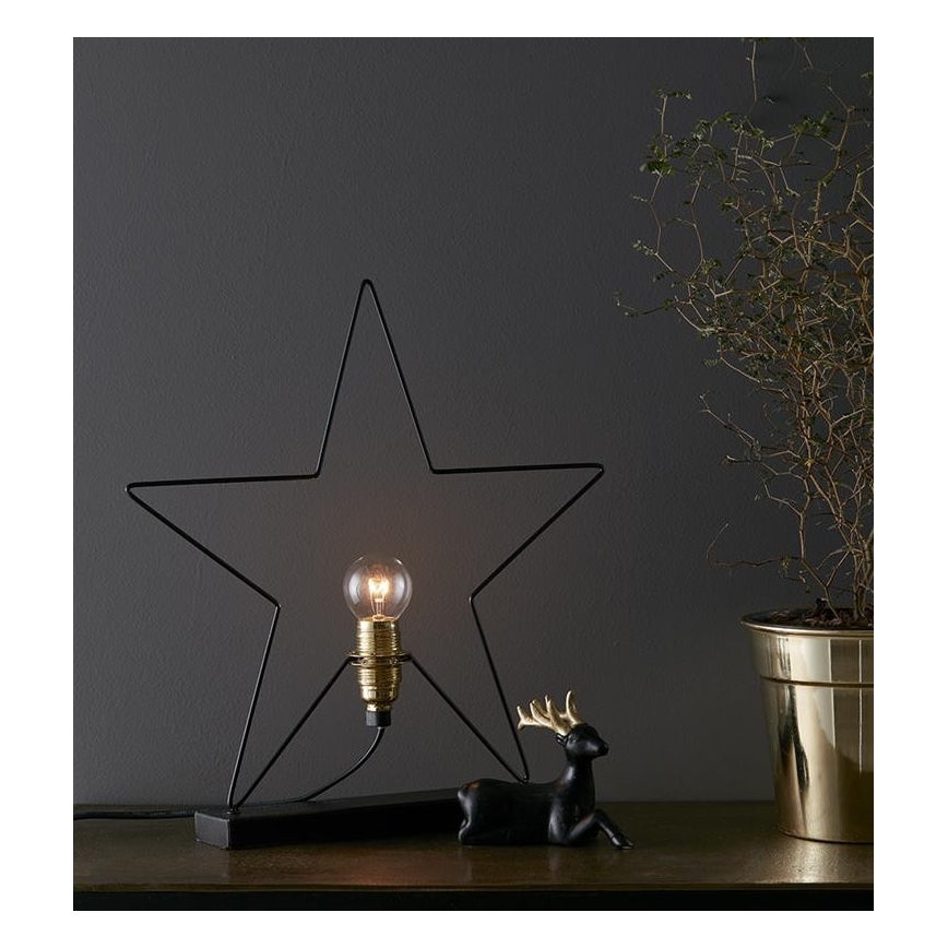 Markslöjd 703935 - Julepynt RAPP 1xE14/25W/230V antik sort