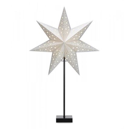 Markslöjd 704455 - Julepynt SOLVALLA 1xE14/25W/230V sølv 69 cm