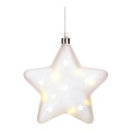 Markslöjd 704489 - LED juledekoration LISETTE 10xLED/0,3W/3xAA stjerne