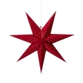 Markslöjd 704902 - Julepynt CLARA 1xE14/6W/230V 75 cm rød