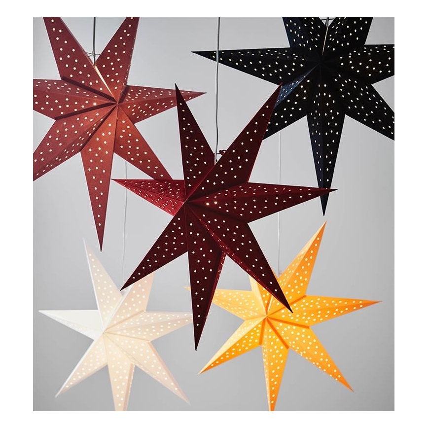 Markslöjd 704902 - Julepynt CLARA 1xE14/6W/230V 75 cm rød