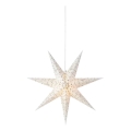 Markslöjd 704910 - Juledekoration OLIVIA 1xE14/6W/230V 75 cm hvid