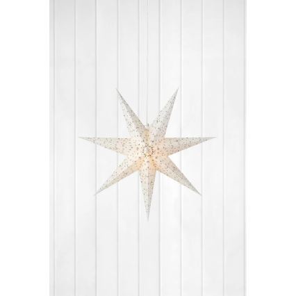 Markslöjd 704910 - Juledekoration OLIVIA 1xE14/6W/230V 75 cm hvid