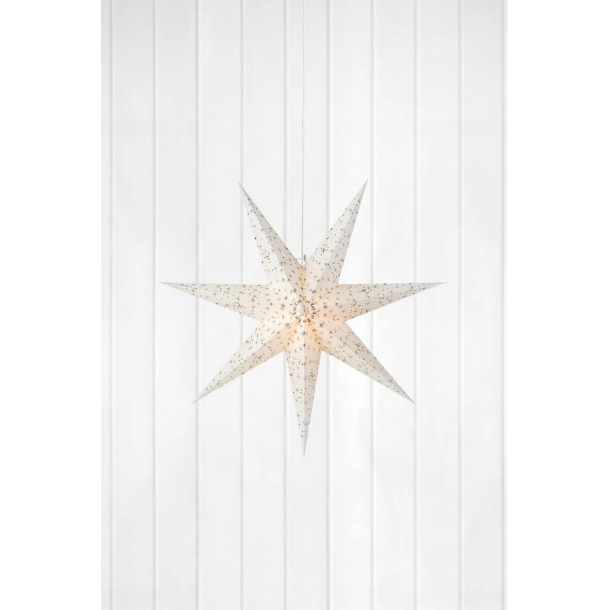 Markslöjd 704910 - Juledekoration OLIVIA 1xE14/6W/230V 75 cm hvid