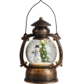 Markslöjd 705053 - LED juledekoration LOTHAR LED/0,15W/3xAA lanterne bronze