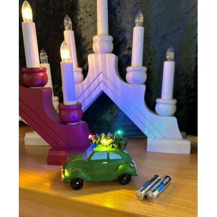 Markslöjd 705140 - LED juledekoration MINICAR 6xLED/0,06W/2xAAA