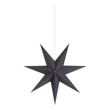 Markslöjd 705317 - Juledekoration BAROQUE 1xE14/25W/230V Ø 75 cm blå