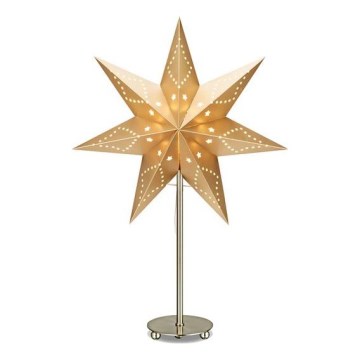 Markslöjd 705545 - Juledekoration SATURNUS 1xE14/25W/230V 35 cm guldfarvet