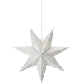 Markslöjd 705612 - LED juledekoration BLANK LED/0,2W/3xAA Ø 45 cm, sølv