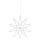 Markslöjd 705750 - LED juledekoration GLEAM LED/0,6W/3xAA sølvfarvet