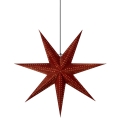 Markslöjd 705808 - Juledekoration EMBLA 1xE14/25W/230V diameter 75 cm rød