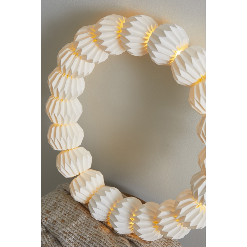 Markslöjd 705814 - LED juledekoration TUBBY LED/0,6W/3xAA hvid