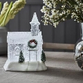 Markslöjd 705820 - LED juledekoration CHAPELLE LED/0,9W/3xAA kirke