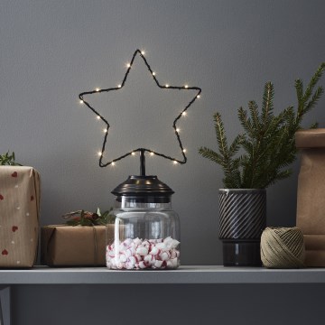 Markslöjd 705854 - LED juledekoration SWEETIE LED/0,45W/3xAA stjerne