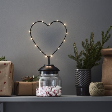 Markslöjd 705855 - LED juledekoration SWEETIE LED/0,45W/3xAA hjerte