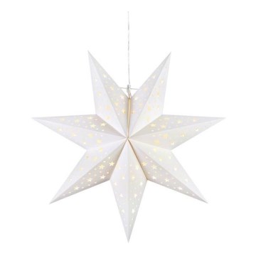 Markslöjd 705897 - LED Juledekoration BLANK LED/0,2W/3xAA Ø 45 cm hvid