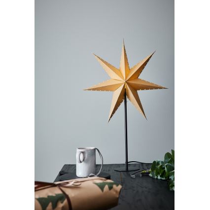 Markslöjd 705934 - Juledekoration LIVELY 1xE14/6W/230V guldfarvet/sort