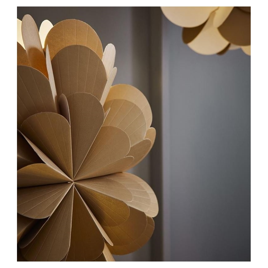 Markslöjd 705950 - Juledekoration MARAVILLA 1xE14/25W/230V 68 cm guldfarvet/sort