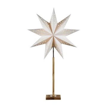Markslöjd 706042 - Juledekoration SOLVALAA 1xE14/25W/230V hvid/træ