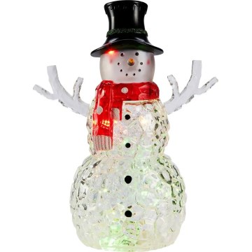 Markslöjd 706044 - LED juledekoration FRANS LED/0,06W/3xAAA snemand