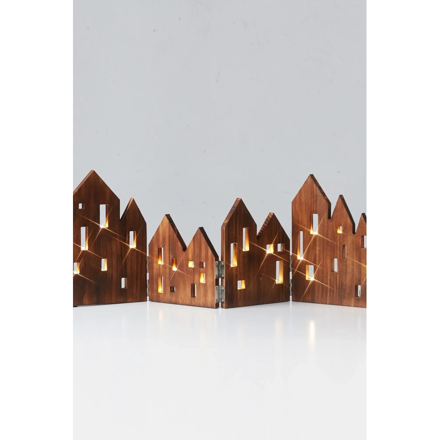 Markslöjd 706212 - LED juledekoration VIEW LED/0,9W/230V fyrretræ/brun