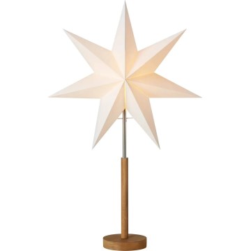 Markslöjd 706213 - Juledekoration SPERANZA 1xE14/6W/230V Ø 45 cm fyrretræ/cremefarvet