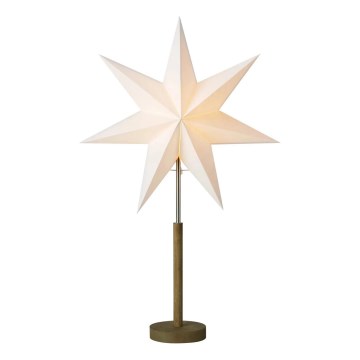 Markslöjd 706214 - Juledekoration SPERANZA 1xE14/6W/230V Ø 45 cm fyrretræ/cremefarvet