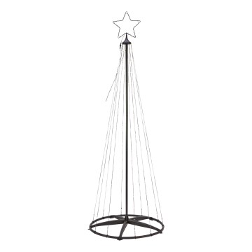 Markslöjd 706329 - LED Udendørs juledekoration ABETO 200xLED/2,7W/230V 2m IP44 sort