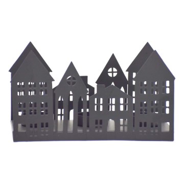 Markslöjd 706364 - LED Julelysestage YORK 3xLED/0,1W/1xCR2032 sort