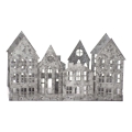 Markslöjd 706365 - LED julelysestage YORK 3xLED/0,1W/1xCR2032 grå