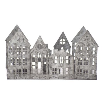 Markslöjd 706365 - LED julelysestage YORK 3xLED/0,1W/1xCR2032 grå