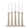 Markslöjd 706469 - Julelysestage MASESKÄR 5xE10/3W/230V fyr/beige