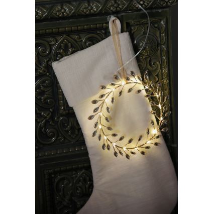Markslöjd 706558 - LED-juledekoration ARIA LED/3,12W/2xAA guld