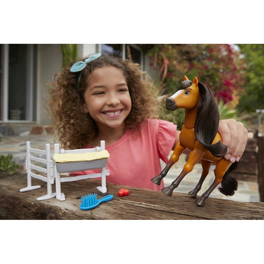 Mattel - Spirit hest med tilbehør 3xAG13