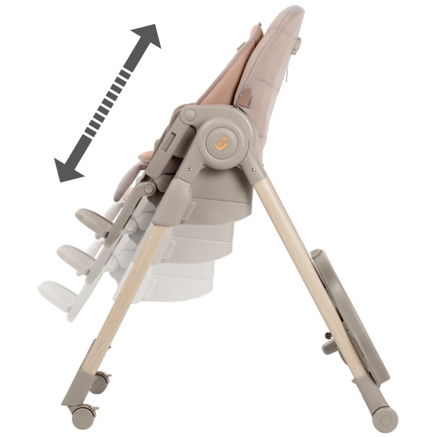 Maxi-Cosi - Højstol MINLA PLUS beige/lyserød