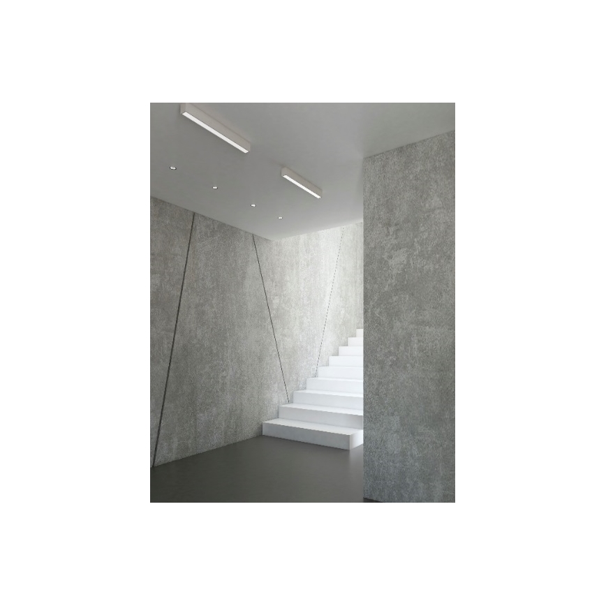 MAXLIGHT C0124 - LED loftlampe LINEAR LED/18W/230V 57 cm hvid
