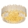 MAXLIGHT C0165 - Loftlampe TREND 8xE14/40W/230V diameter 45 cm guldfarvet