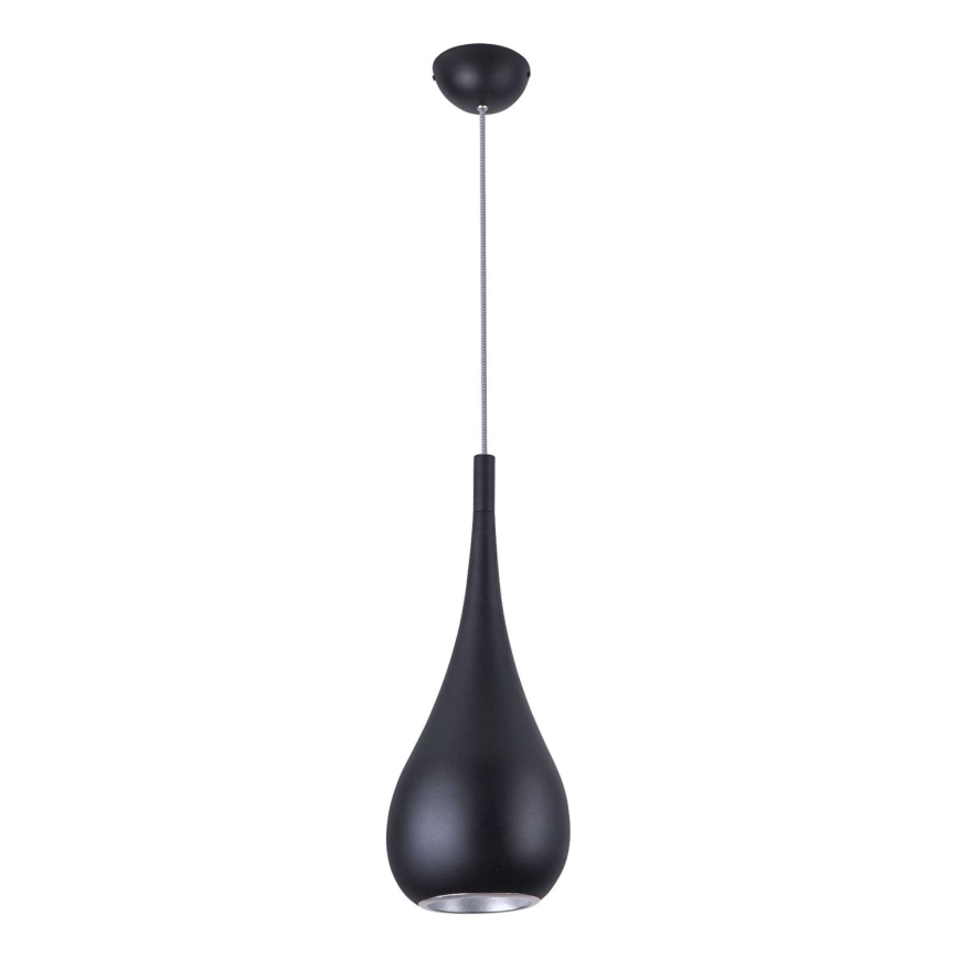 MAXLIGHT P0233 - Pendel DROP 1xE27/40W/230V diameter 20 cm sort