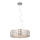 MAXLIGHT P0236 - Pendel DIAMANTE 5xG9/42W/230V diameter 38 cm skinnende krom