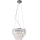 MAXLIGHT P0259 - Pendel MONACO 9xG9/40W/230V diameter 42 cm skinnende krom