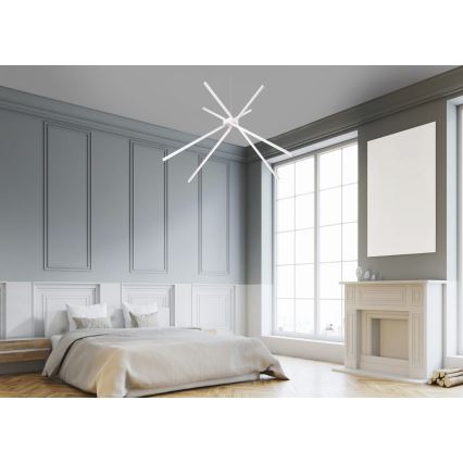 MAXLIGHT P0270 - LED pendel EDDERKOP LED/33W/230V hvid