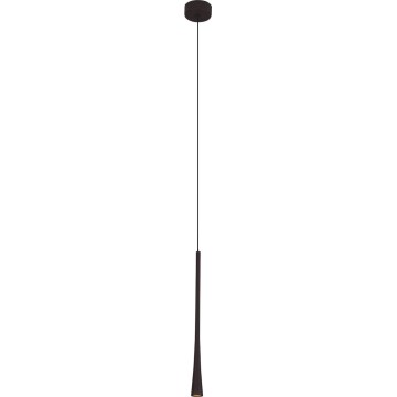 MAXLIGHT P0372 - LED pendel KAFFE LED/7W/230V diameter 3 cm sort