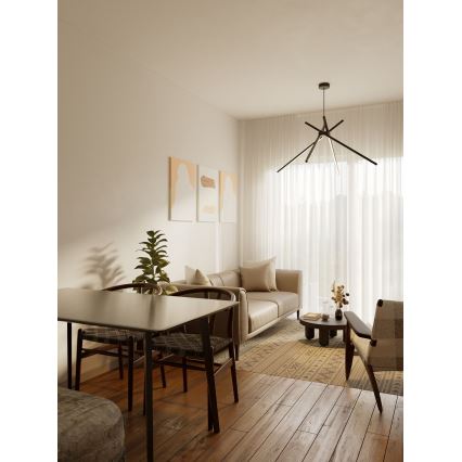 MAXLIGHT P0412 - LED pendel EDDERKOP LED/33W/230V sort